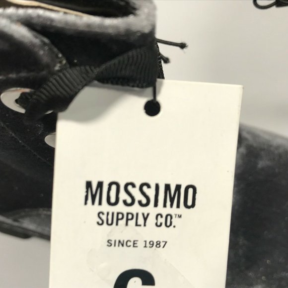 Mossimo Supply Co. Rihanna Gray Velvet Boots - Picture 6 of 7